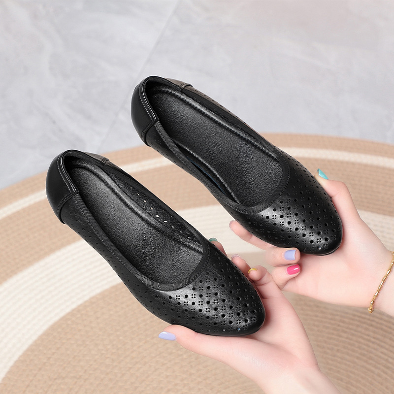 Beige Mary Jane Shoes With Adj - Women'S Shoes For Work avaliação e preço