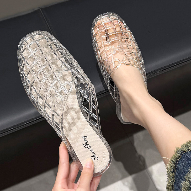 Women's slippers summer breath - Jelly Sandal Women avaliação e preço