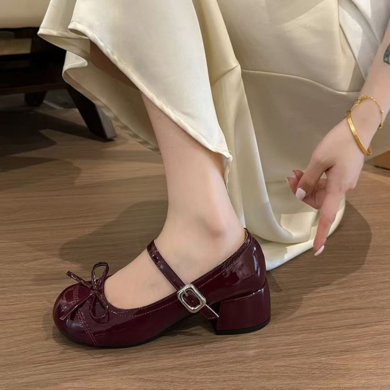 Womens Mary Jane Shoes Round T - Women'S Shoes For Work avaliação e preço