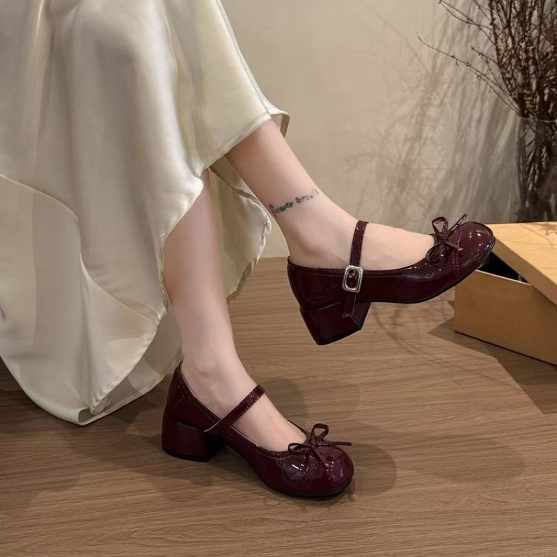 Womens Mary Jane Shoes Round T - Women'S Shoes For Work avaliação e preço