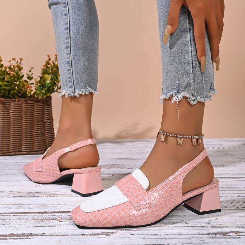 pumps slingback heel shoes wom - Women'S Shoes For Work avaliação e preço