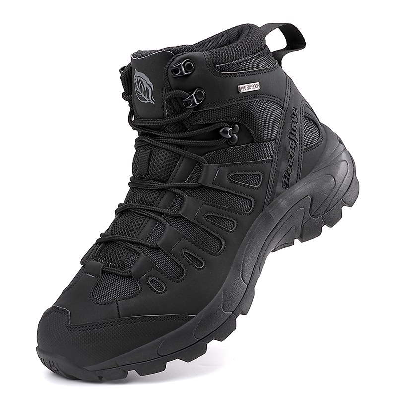 Men Army Shoes Waterproof Male - Suede Ankle Boot avaliação e preço