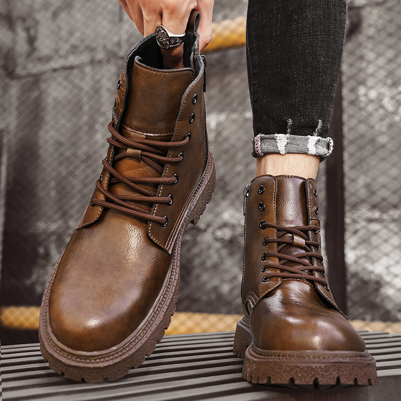 6cm Invisible Height Increasin - Suede Ankle Boot avaliação e preço