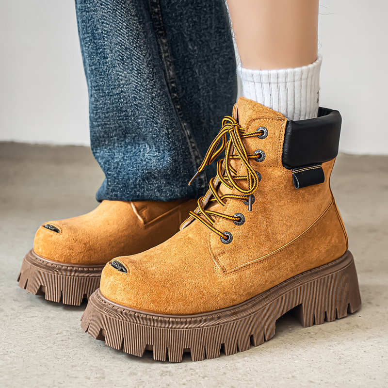 Classic High Top Boots Outdoor - Suede Ankle Boot avaliação e preço