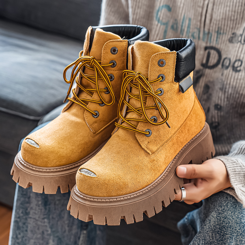 Classic High Top Boots Outdoor - Suede Ankle Boot avaliação e preço