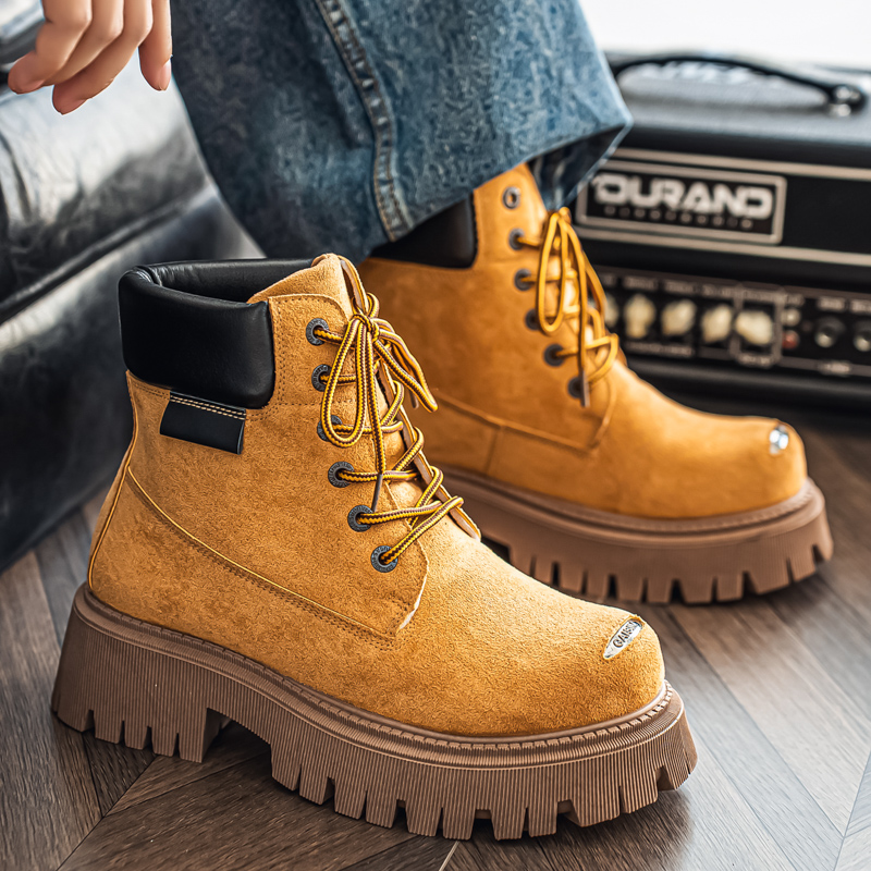 Classic High Top Boots Outdoor - Suede Ankle Boot avaliação e preço
