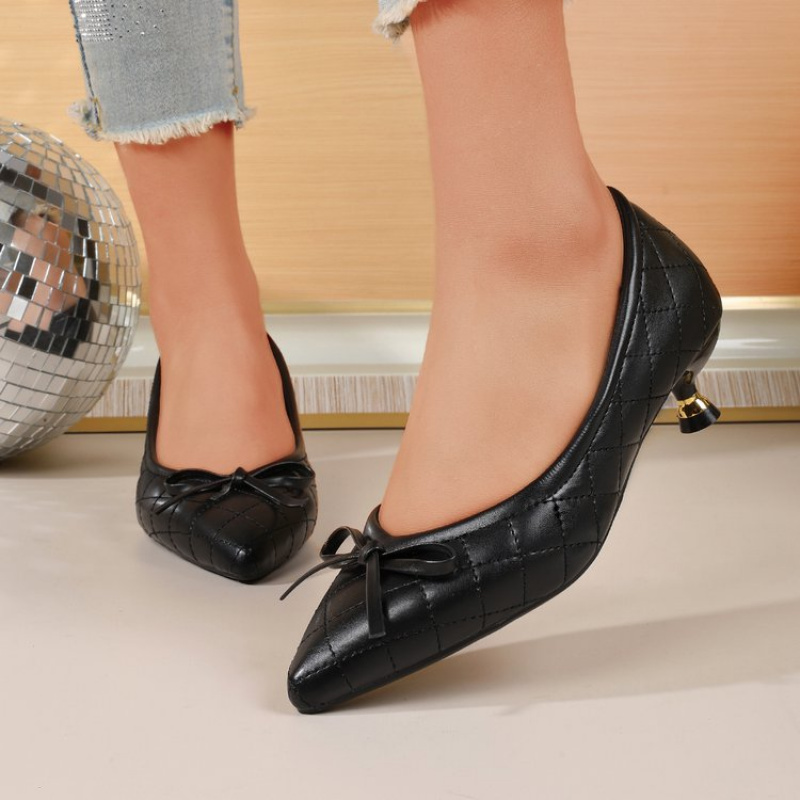 Vintage Women's Pointed Toe Bo - Women'S Shoes For Work avaliação e preço