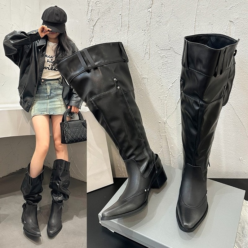 Wrapped Single Boots for Women - Suede Ankle Boot avaliação e preço