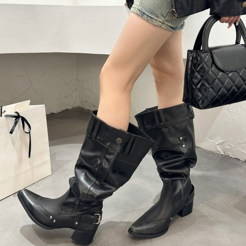 Wrapped Single Boots for Women - Suede Ankle Boot avaliação e preço