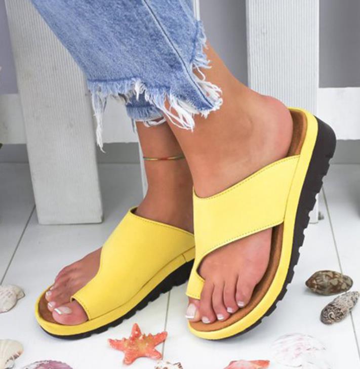 Women Comfy Plain Shoes Flat P - Women'S Shoes For Bunions avaliação e preço
