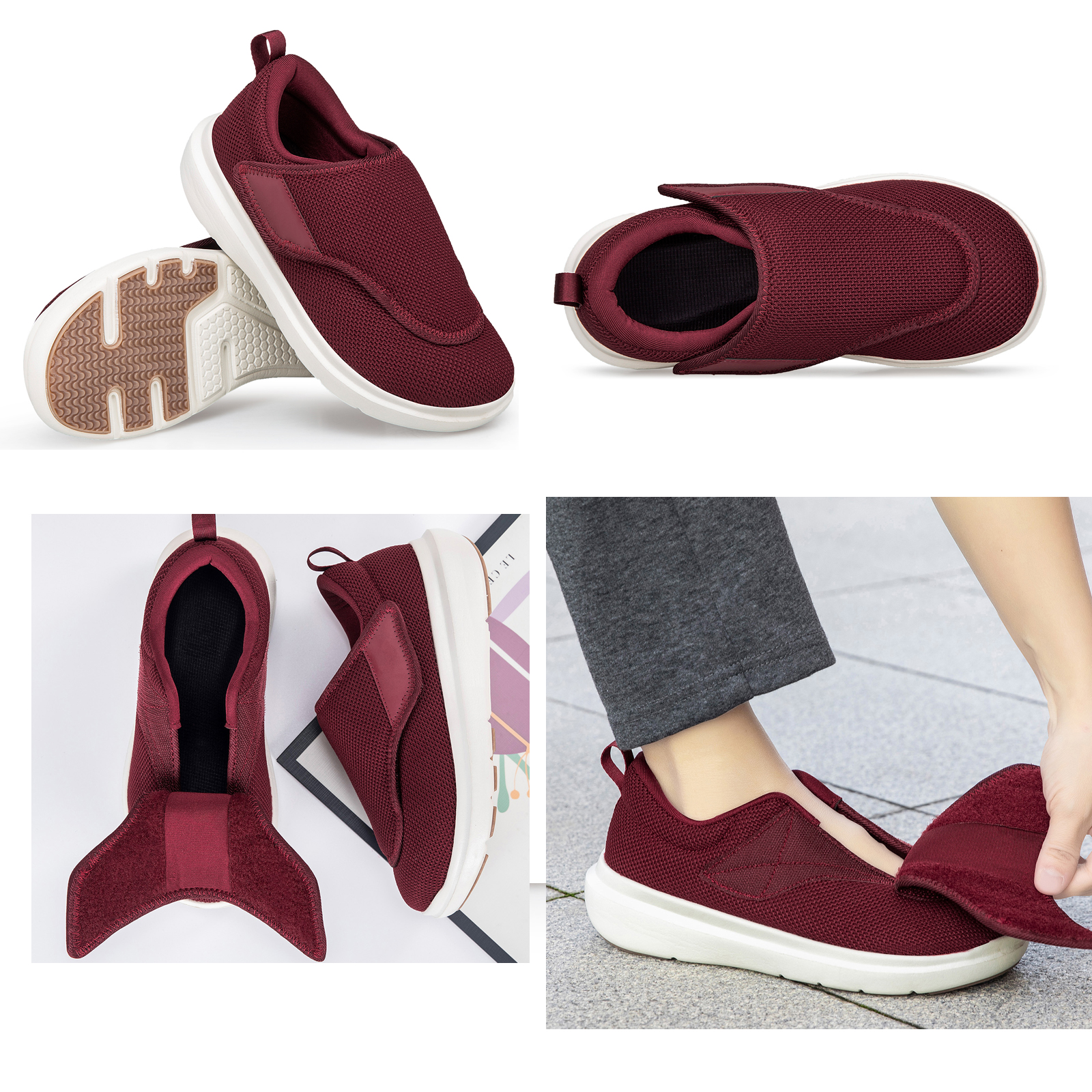 Extra Wide Women's Diabetic Sh - Women'S Shoes For Bunions avaliação e preço