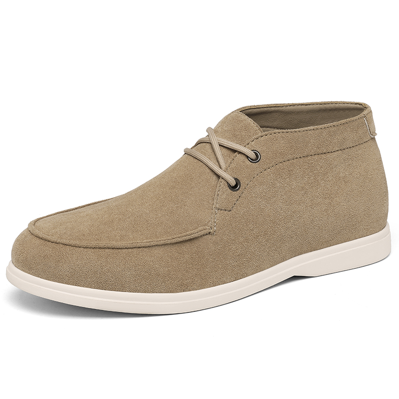 Classic British Style Suede Le - Suede Ankle Boot avaliação e preço