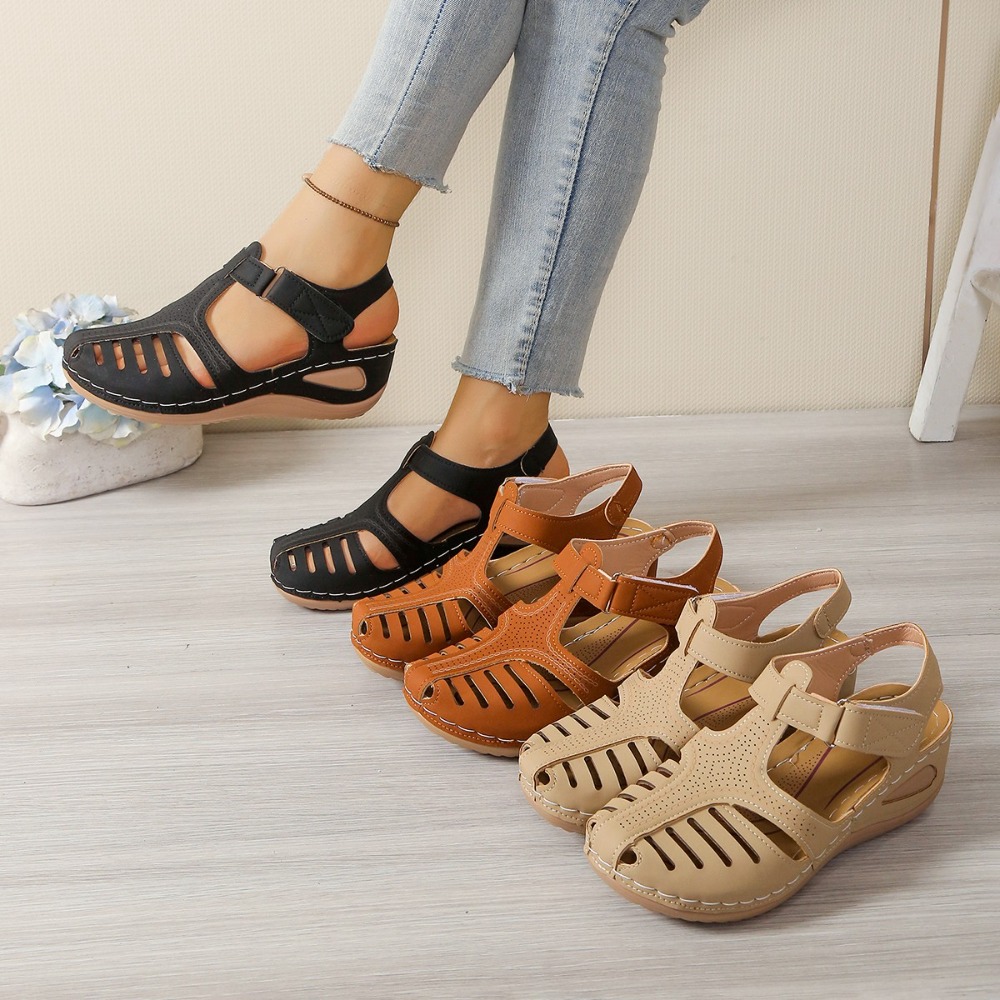 New Women's Sandals Premium Or - Women'S Shoes For Bunions avaliação e preço