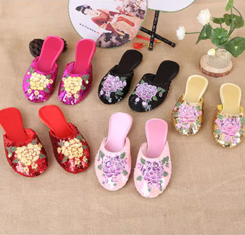 Malaysia Singapore Show Beads  - Women Shoes Singapore avaliação e preço
