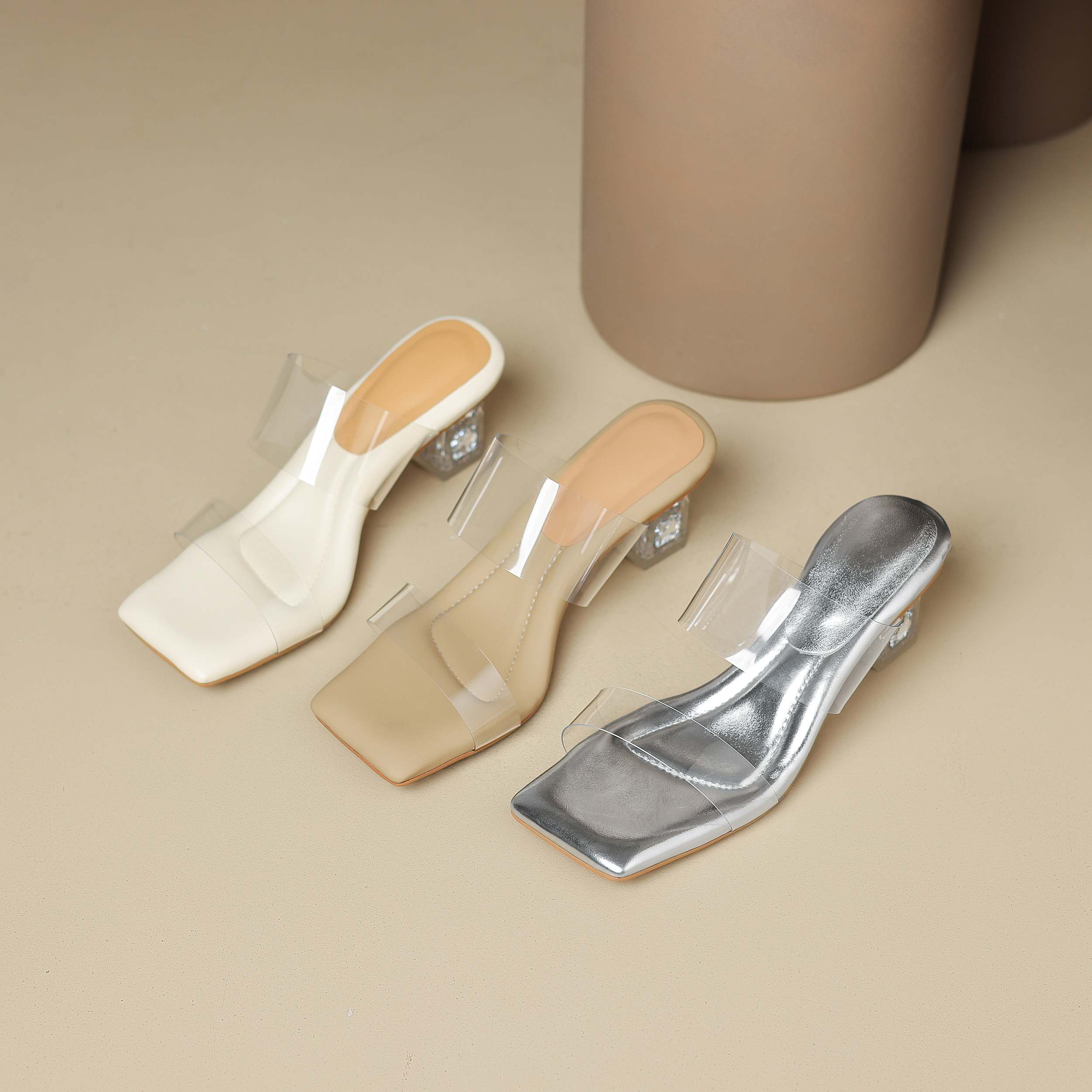 Plus Size 32-44 PVC Peep Toe j - Jelly Sandal Women avaliação e preço