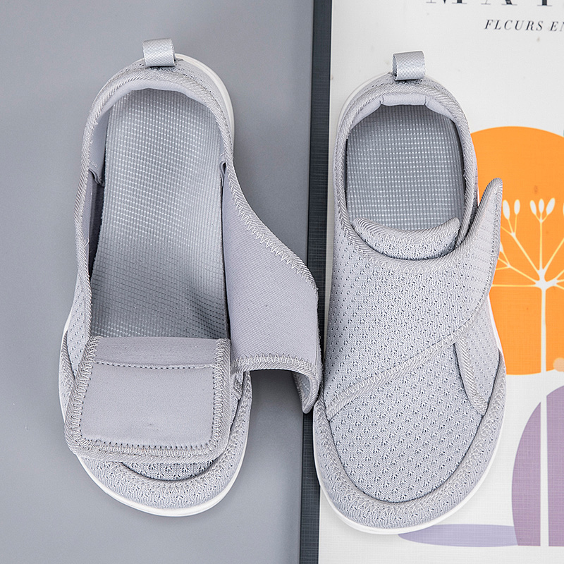 Open Shoes for Elderly Adjusta - Women'S Shoes For Bunions avaliação e preço
