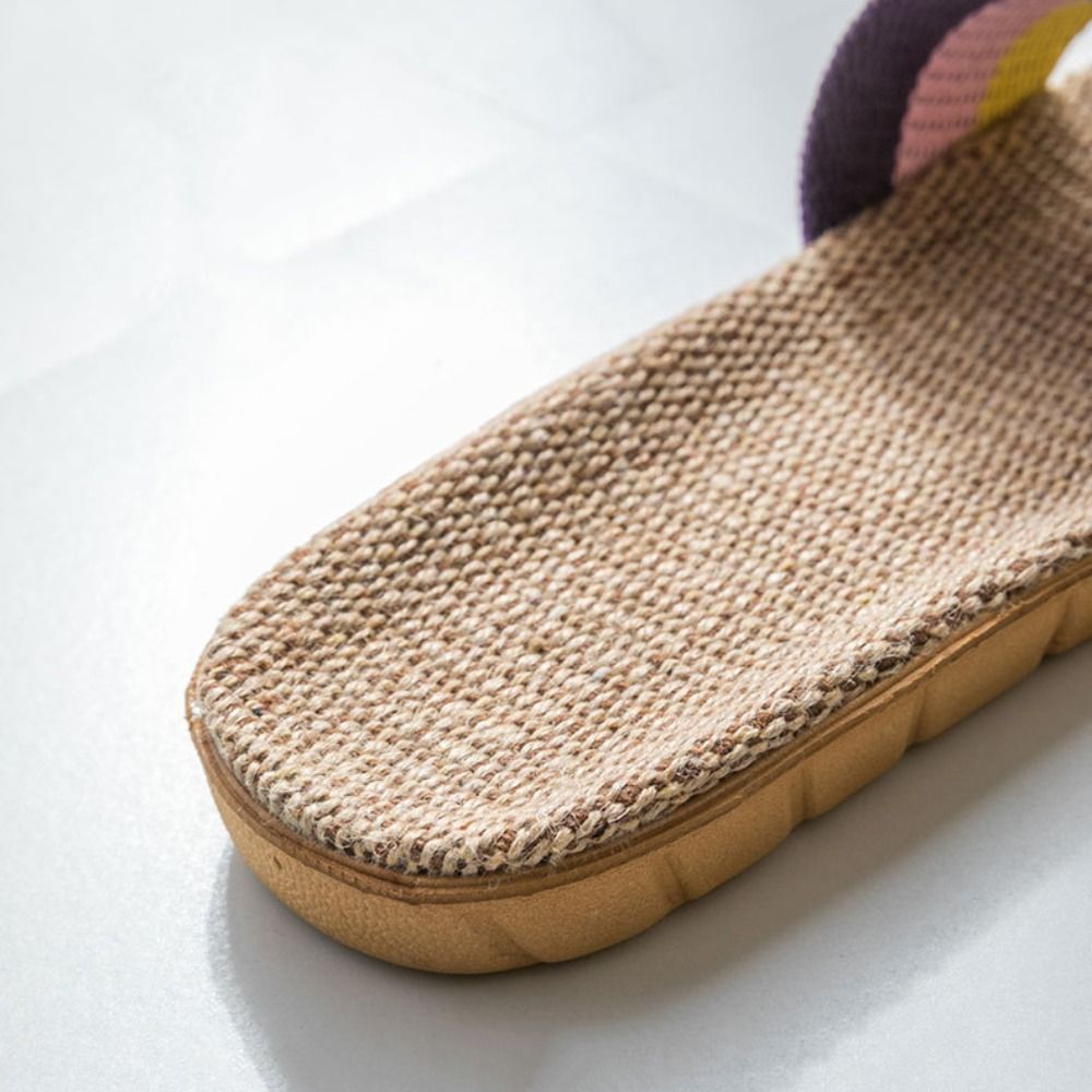 Fashion Ethnic Style Linen Cro - Jelly Sandal Women avaliação e preço