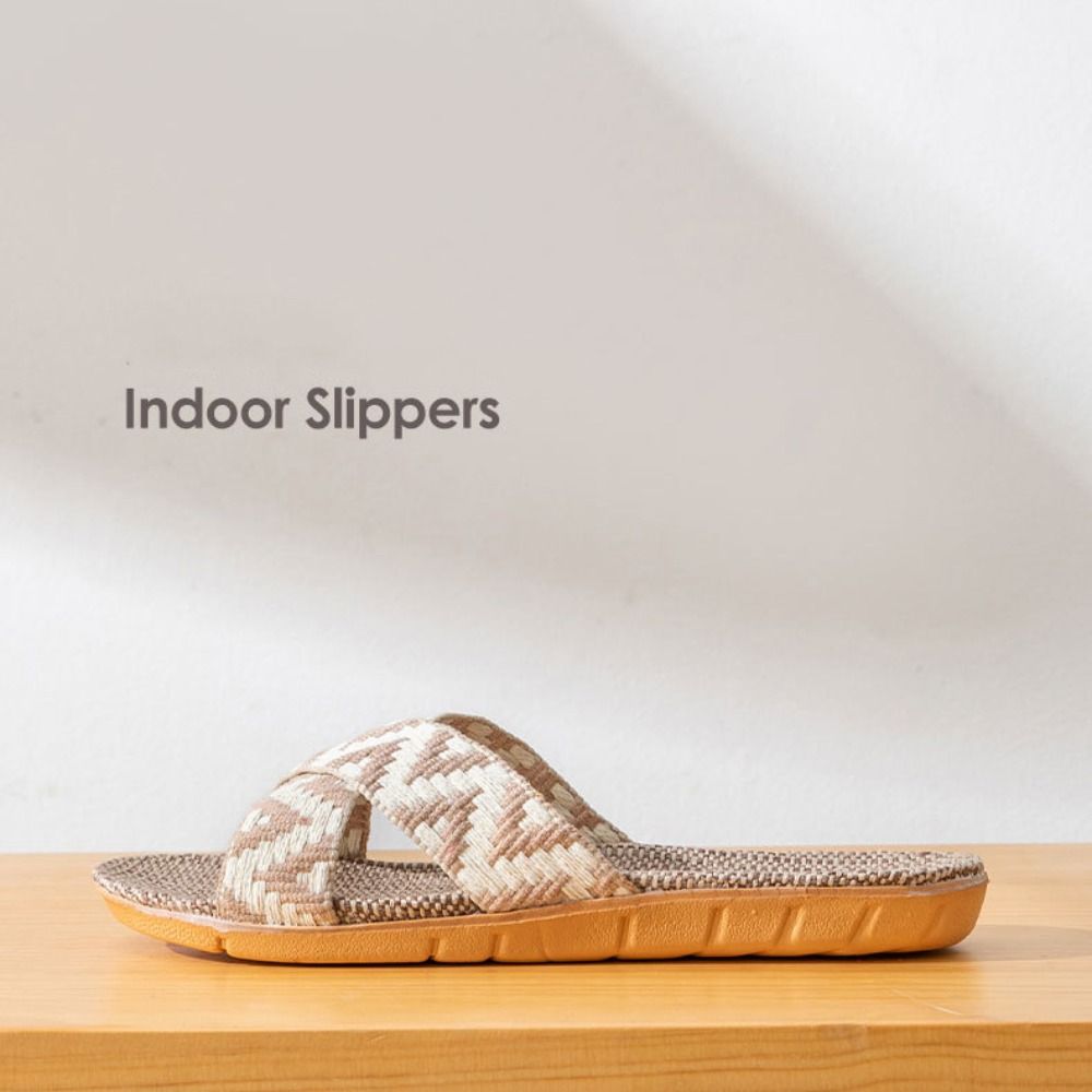 Fashion Ethnic Style Linen Cro - Jelly Sandal Women avaliação e preço